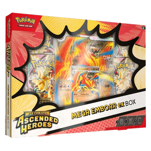 Ascended Heroes: Mega Emboar ex Box (EN)